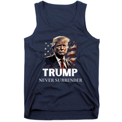 Donald Trump Never Surrender August 24 2024 Tank Top