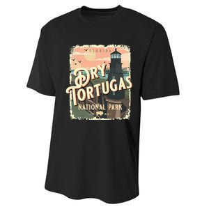 Dry Tortugas National Park Florida Keys Sea Coast Souvenir Performance Sprint T-Shirt