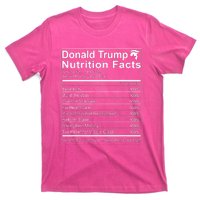 Donald Trump Nutrition Facts Make America Great T-Shirt