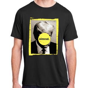 Donald Trump Nimrod Mug Shot President Vote 2024 Adult ChromaSoft Performance T-Shirt