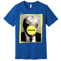 Donald Trump Nimrod Mug Shot President Vote 2024 Premium T-Shirt