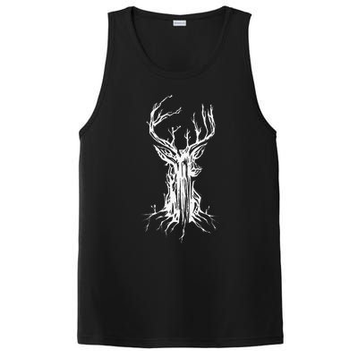 Deer Tree Nature Preservation Earth Day Graphic PosiCharge Competitor Tank