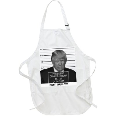 Donald Trump Not Guilty Long . Apron