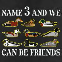 Duck Types Name 3 We Can Be Friends Hat