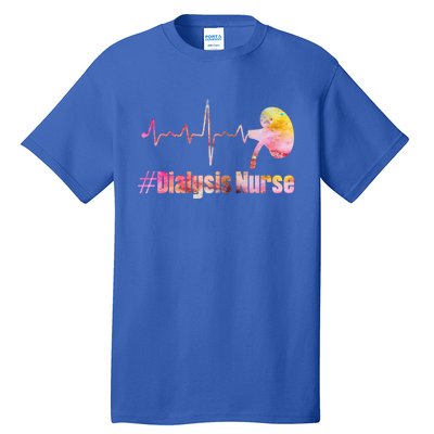 Dialysis Technician Nurse Ney Heartbeat Pulse Meaningful Gift Tall T-Shirt