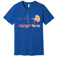 Dialysis Technician Nurse Ney Heartbeat Pulse Meaningful Gift Premium T-Shirt