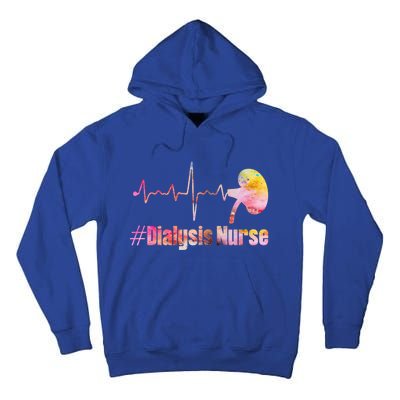 Dialysis Technician Nurse Ney Heartbeat Pulse Meaningful Gift Tall Hoodie