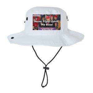 Donald Trump Never Fight Uphill Me Trump 2024 Legacy Cool Fit Booney Bucket Hat