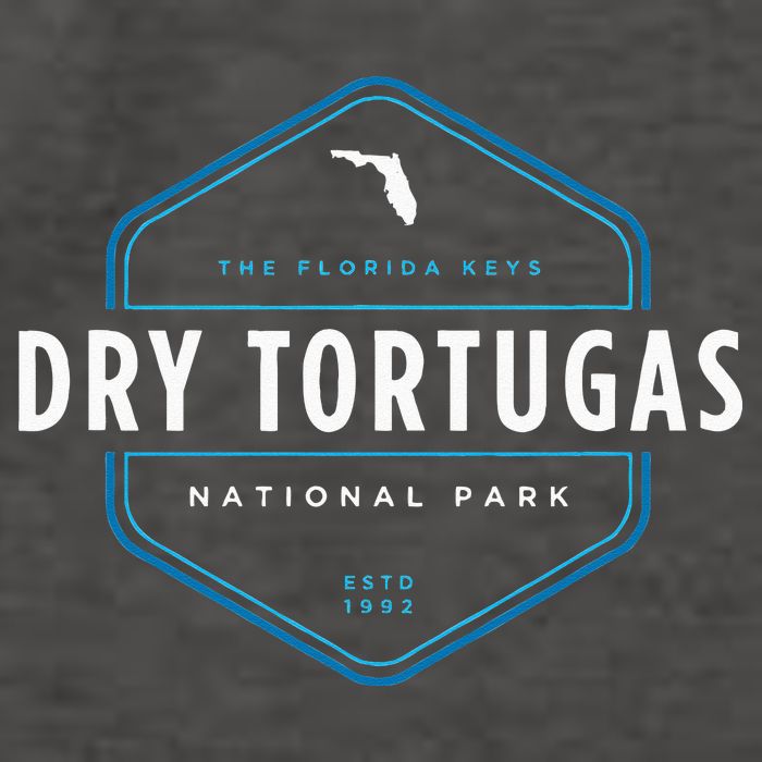Dry Tortugas National Park Florida Graphic Vector Backpack