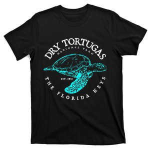 Dry Tortugas National Park Florida Keys Scuba Diving Turtle T-Shirt