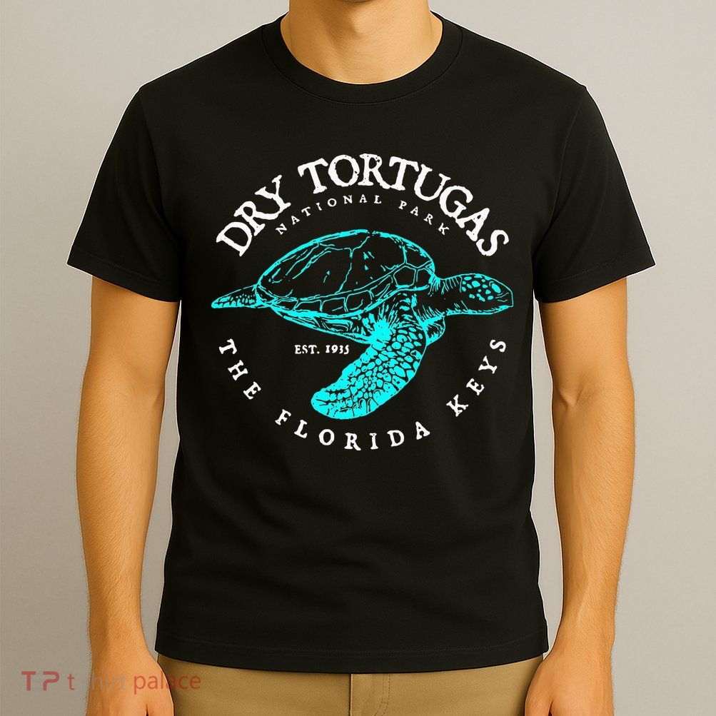 Dry Tortugas National Park Florida Keys Scuba Diving Turtle T-Shirt
