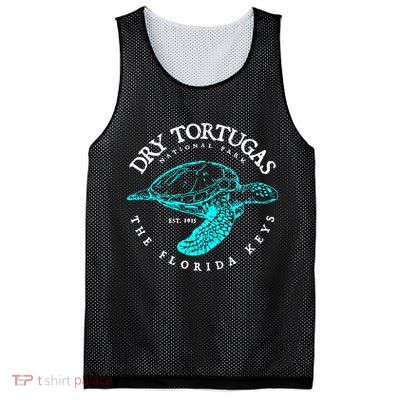Dry Tortugas National Park Florida Keys Scuba Diving Turtle Mesh Reversible Basketball Jersey Tank