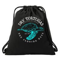 Dry Tortugas National Park Florida Keys Scuba Diving Turtle Drawstring Bag