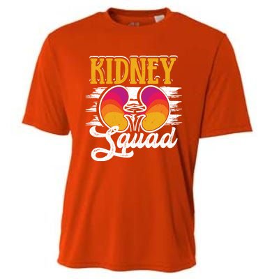 Dialysis Tech Nephrology Nurse Ney Squad Team Great Gift Cooling Performance Crew T-Shirt