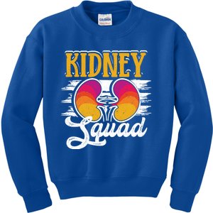 Dialysis Tech Nephrology Nurse Ney Squad Team Great Gift Kids Sweatshirt