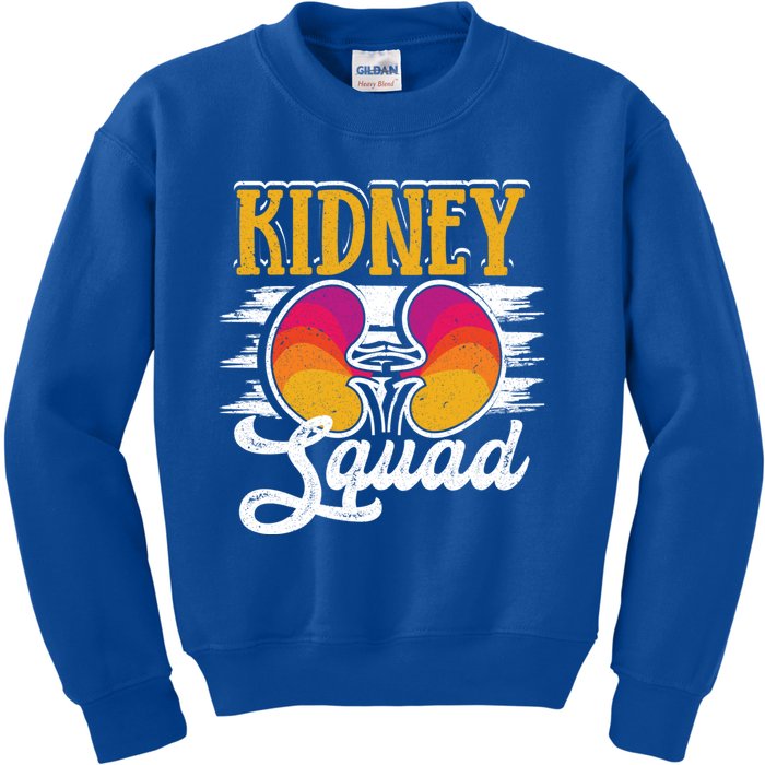 Dialysis Tech Nephrology Nurse Ney Squad Team Great Gift Kids Sweatshirt