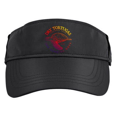 Dry Tortugas National Park Florida Keys Scuba Diving Turtle Cute Gift Adult Drive Performance Visor