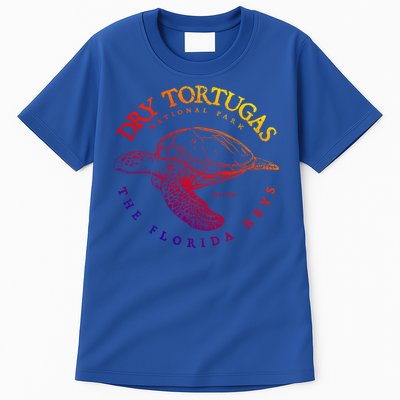 Dry Tortugas National Park Florida Keys Scuba Diving Turtle Cute Gift Tall T-Shirt