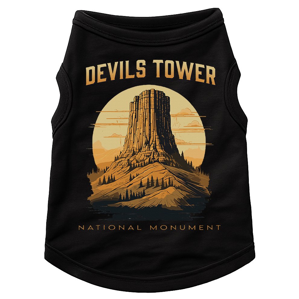 Devils Tower National Monument Wyoming Doggie Tank