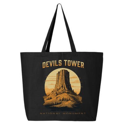 Devils Tower National Monument Wyoming 25L Jumbo Tote