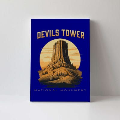 Devils Tower National Monument Wyoming Canvas