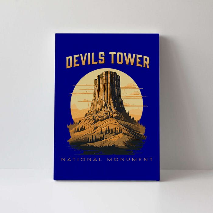 Devils Tower National Monument Wyoming Canvas