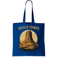 Devils Tower National Monument Wyoming Tote Bag