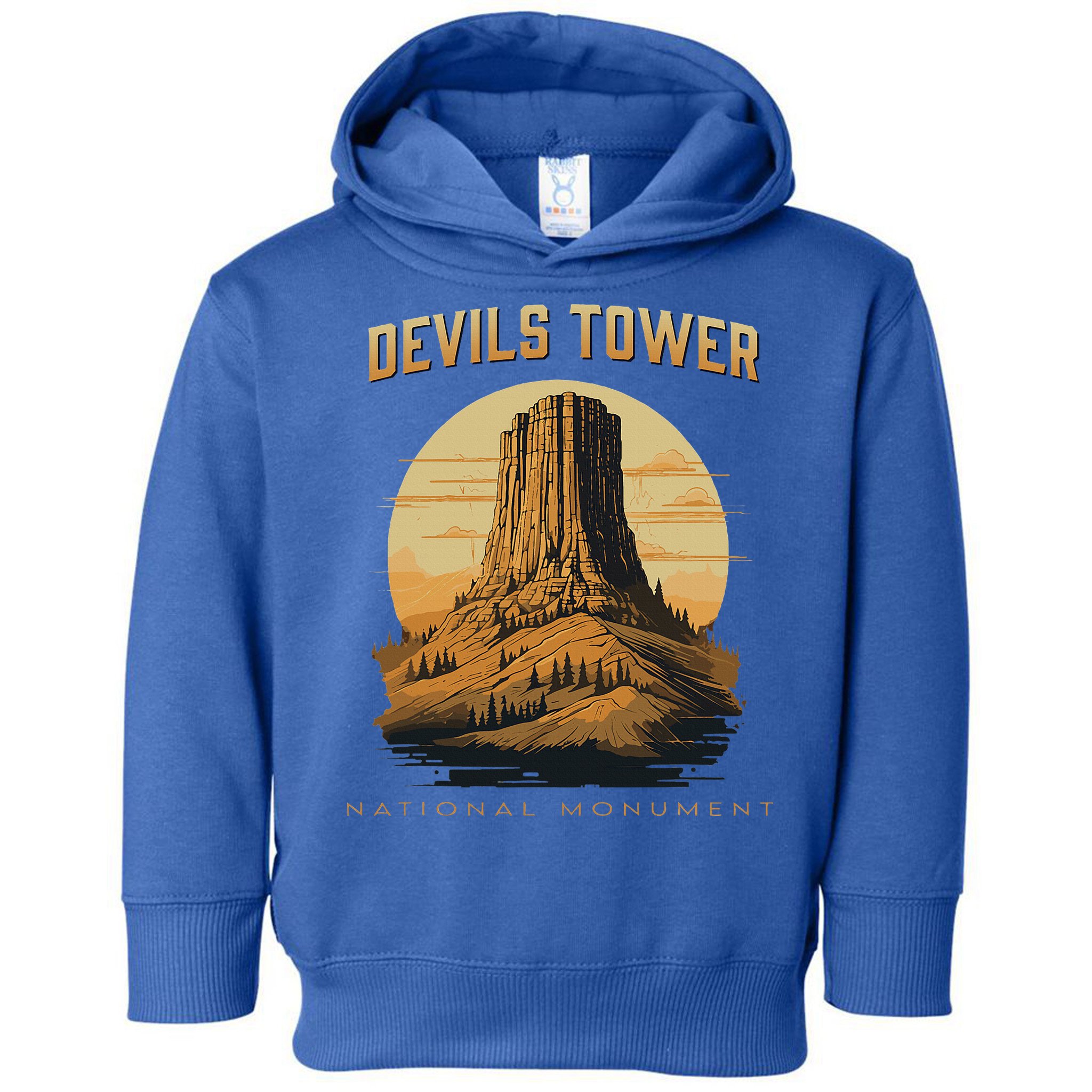 Devils Tower National Monument Wyoming Toddler Hoodie
