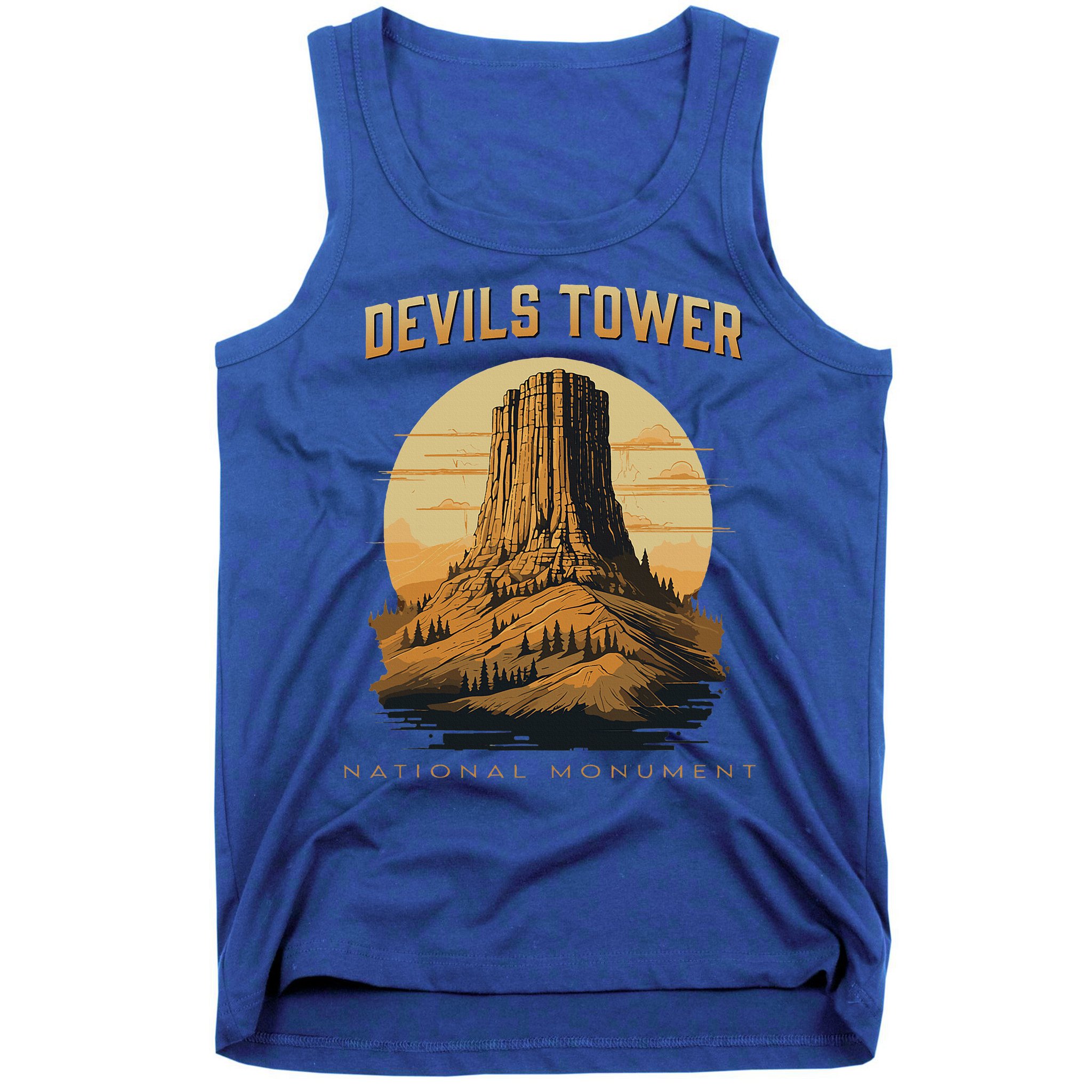 Devils Tower National Monument Wyoming Tank Top
