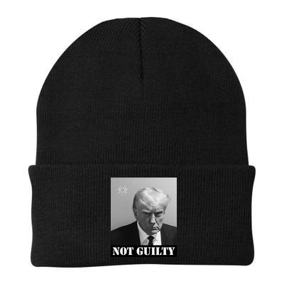 Donald Trump Not Guilty Mugshot Beanie