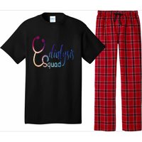 Dialysis Technician Nephrology Kidney Nurse Pajama Set