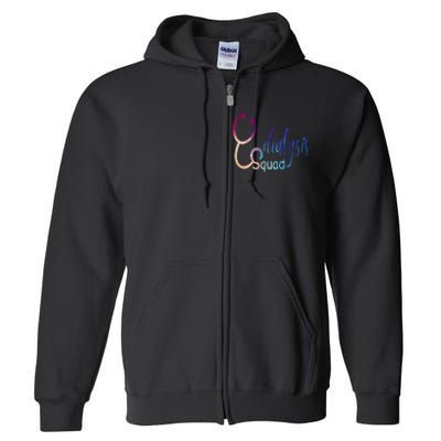 Dialysis Technician Nephrology Kidney Nurse Full Zip Hoodie