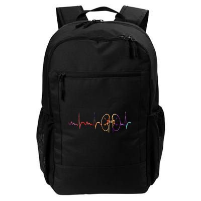 Dialysis Technician Nurse Kidney Heartbeat Awareness Daily Commute Backpack