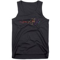 Dialysis Technician Nurse Kidney Heartbeat Awareness Tank Top