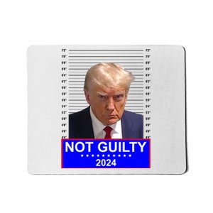 Donald Trump Not Guilty 2024 Mugshot Politcal Mousepad