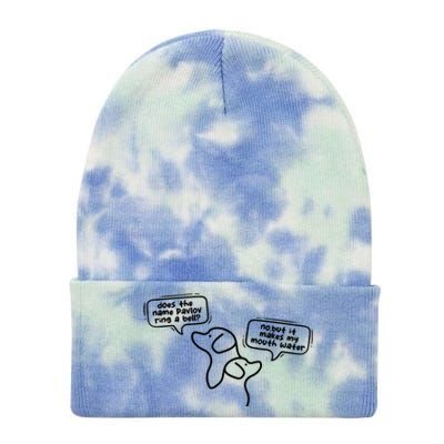 Does The Name Pavlov Ring A Bell Tie Dye 12in Knit Beanie