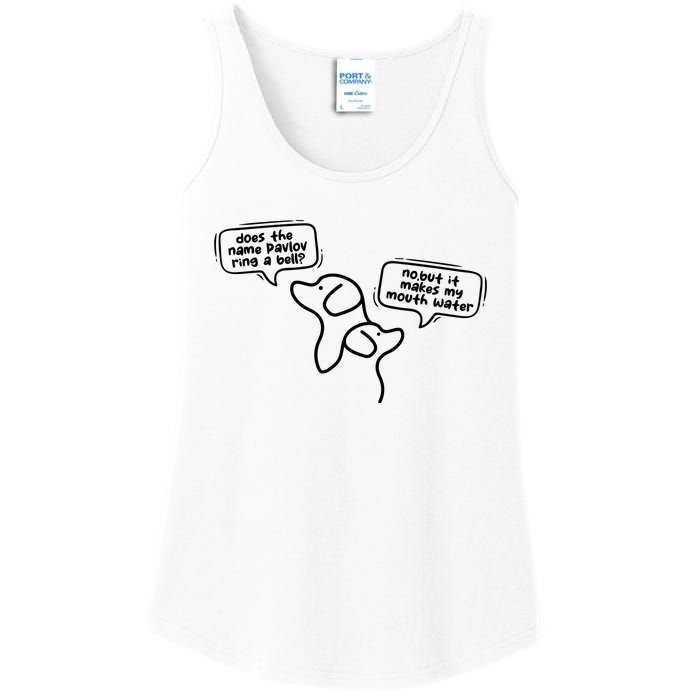 Does The Name Pavlov Ring A Bell Ladies Essential Tank