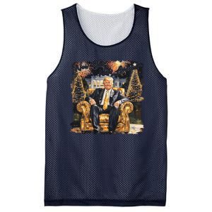 Donald Trump New Year New America 2025 Mesh Reversible Basketball Jersey Tank