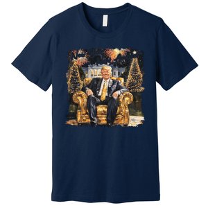 Donald Trump New Year New America 2025 Premium T-Shirt