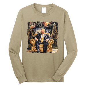 Donald Trump New Year New America 2025 Long Sleeve Shirt