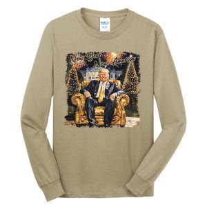 Donald Trump New Year New America 2025 Tall Long Sleeve T-Shirt