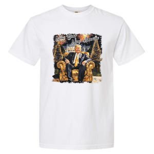 Donald Trump New Year New America 2025 Garment-Dyed Heavyweight T-Shirt