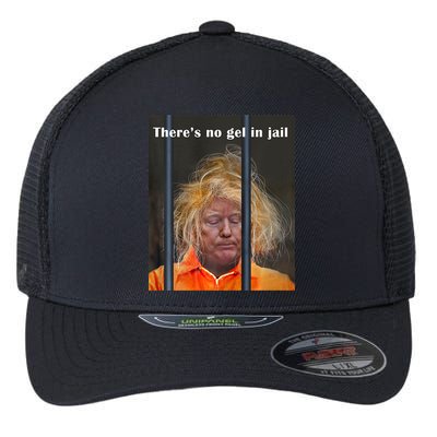 Donald Trump No Gel In Jail Flexfit Unipanel Trucker Cap