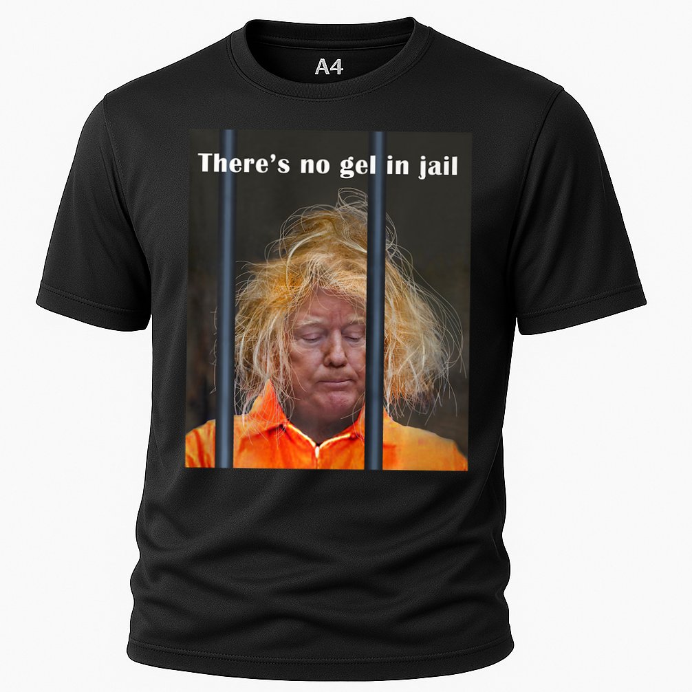 Donald Trump No Gel In Jail Cooling Performance Crew T-Shirt