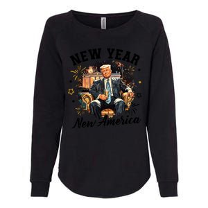 Donald Trump New New New America Womens California Wash Sweatshirt