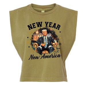 Donald Trump New New New America Garment-Dyed Women's Muscle Tee