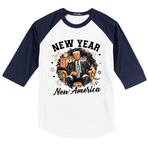 Donald Trump New New New America Baseball Sleeve Shirt