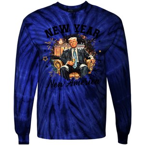 Donald Trump New New New America Tie-Dye Long Sleeve Shirt