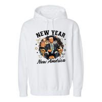 Donald Trump New New New America Garment-Dyed Fleece Hoodie