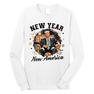 Donald Trump New New New America Long Sleeve Shirt